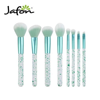 Professional high quality 8PCS popular handle color makeup brush set Cosmetic brush new design with own brand