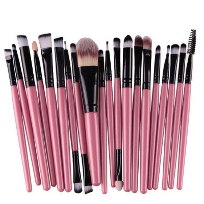 Custom Logo 20pcs Eye Makeup Brushes Gift Cheap Eyeshadow Make Up Brush Set